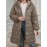 [Quilted Hooded Jacket] Soft Quilted Women's Elegant Hooded Jacket | All-Season Machine Washable Outerwear, Zipper Closure & Tailored Fit for Casual or Formal Wear, Everyday Comfort Coat