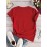 1pc Women's KC Football Glitter Graphic T-Shirt - Red & Yellow Sparkle Design, y Casual Short Sleeve Top, Machine Washable, Perfect Game Day Gift, Team Spirit Wear, Bold Lettering, Easy Care, Fan Apparel, Team Supporters